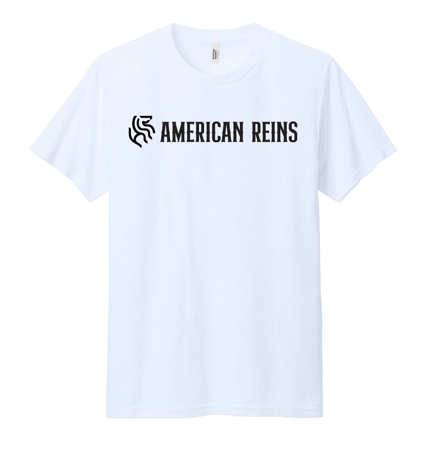 American Reins Unisex Tee Shirt - White