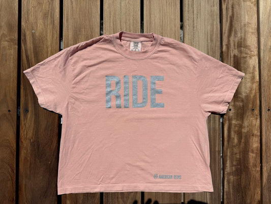 American Reins Women's Heavy Weight Boxy Tee