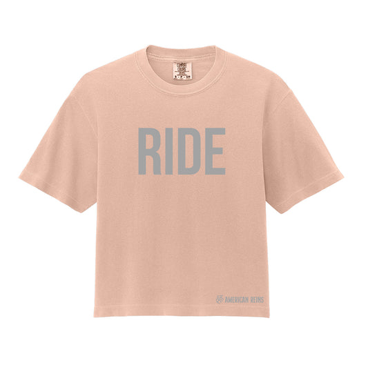 American Reins Women's Heavy Weight Boxy Tee