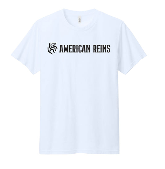 American Reins Unisex Tee Shirt - White