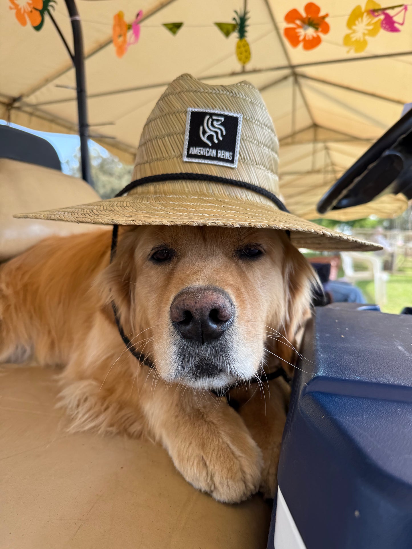 American Reins Unisex Straw Hat