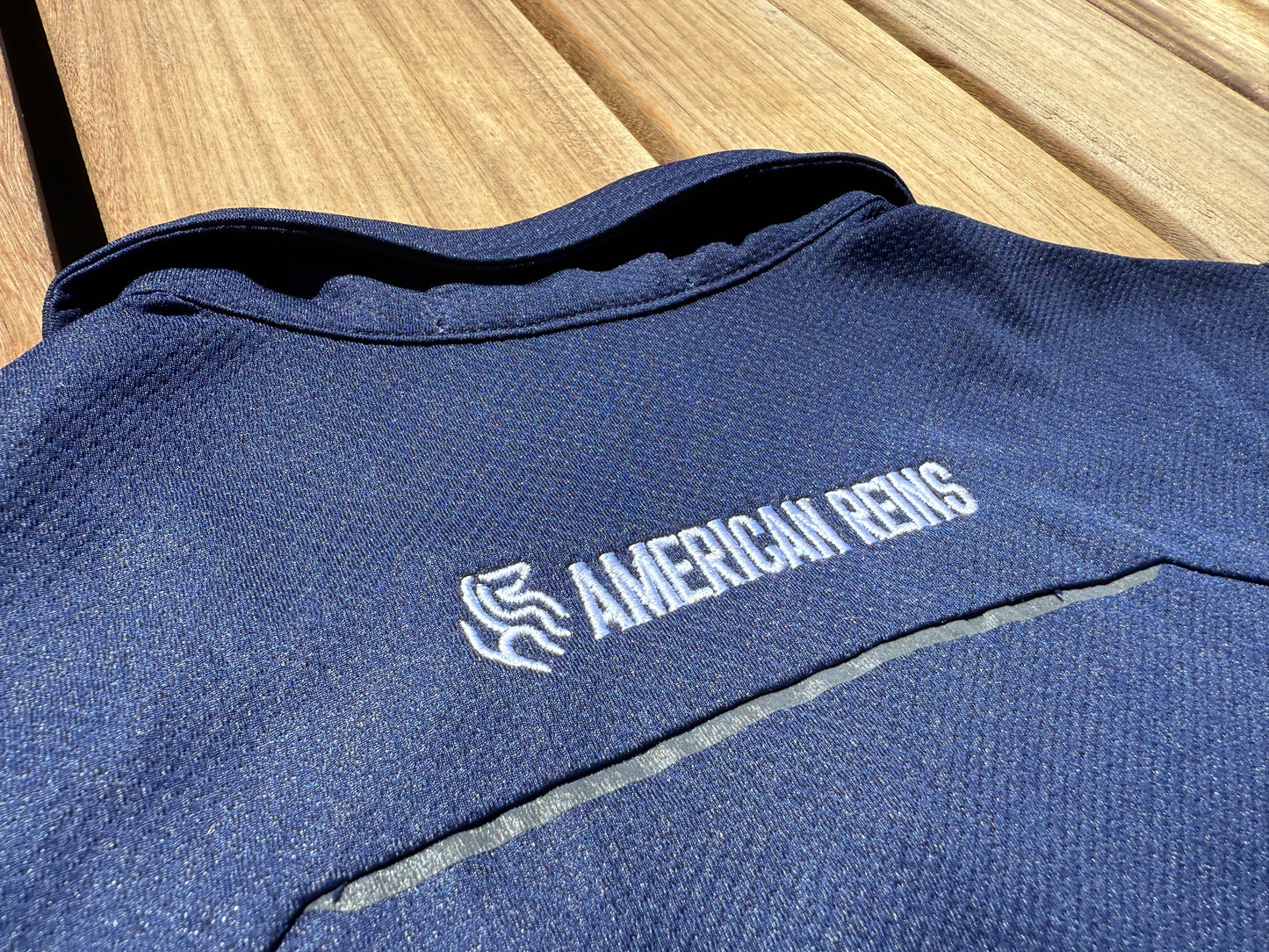 American Reins Women's Quarter Zip Up Polo Shirt